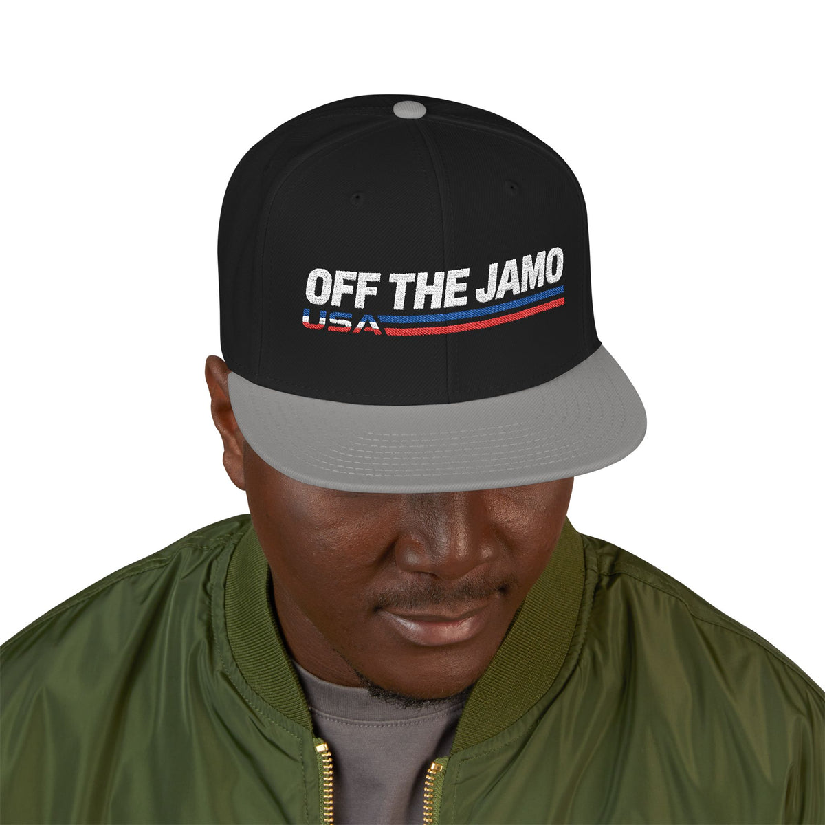 OTJ USA Embroidered Snapback