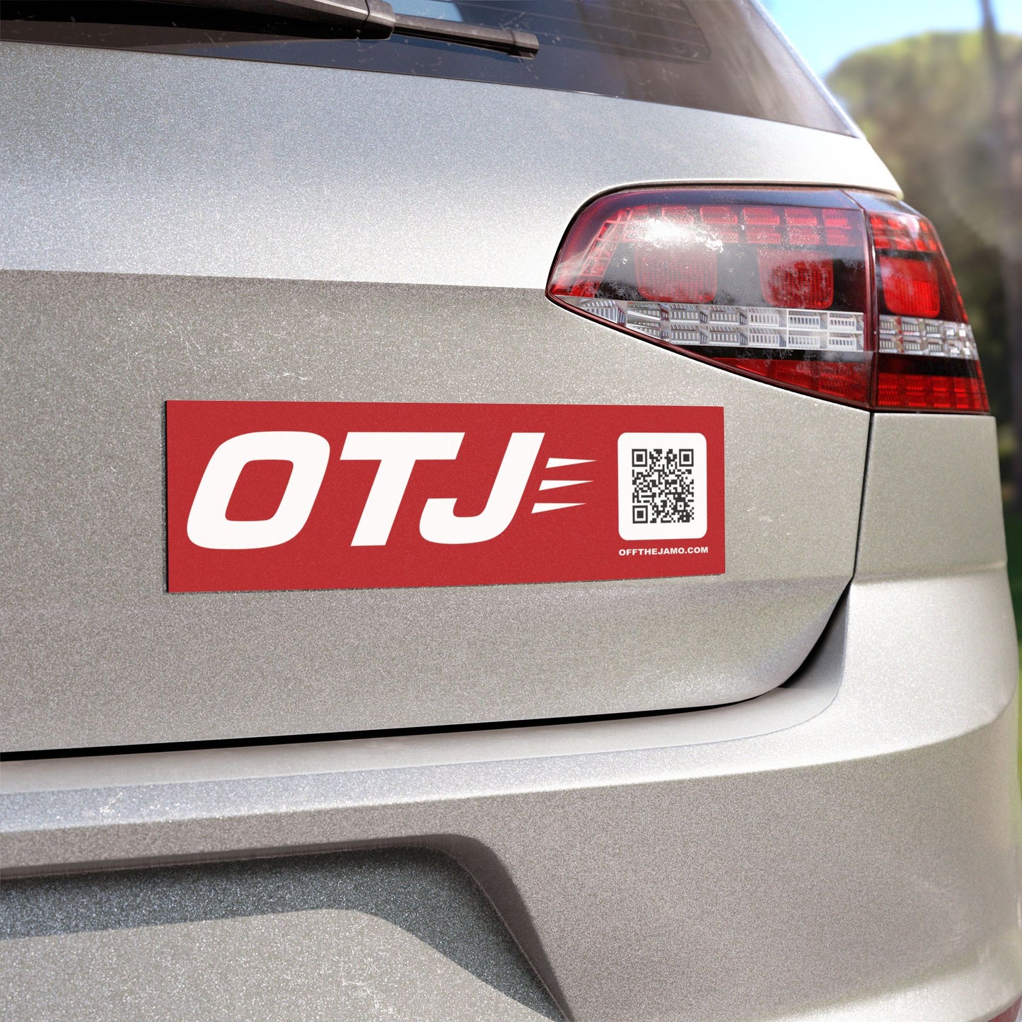 OTJ Racing Car Magnet – INSTAGRAM QR CODE