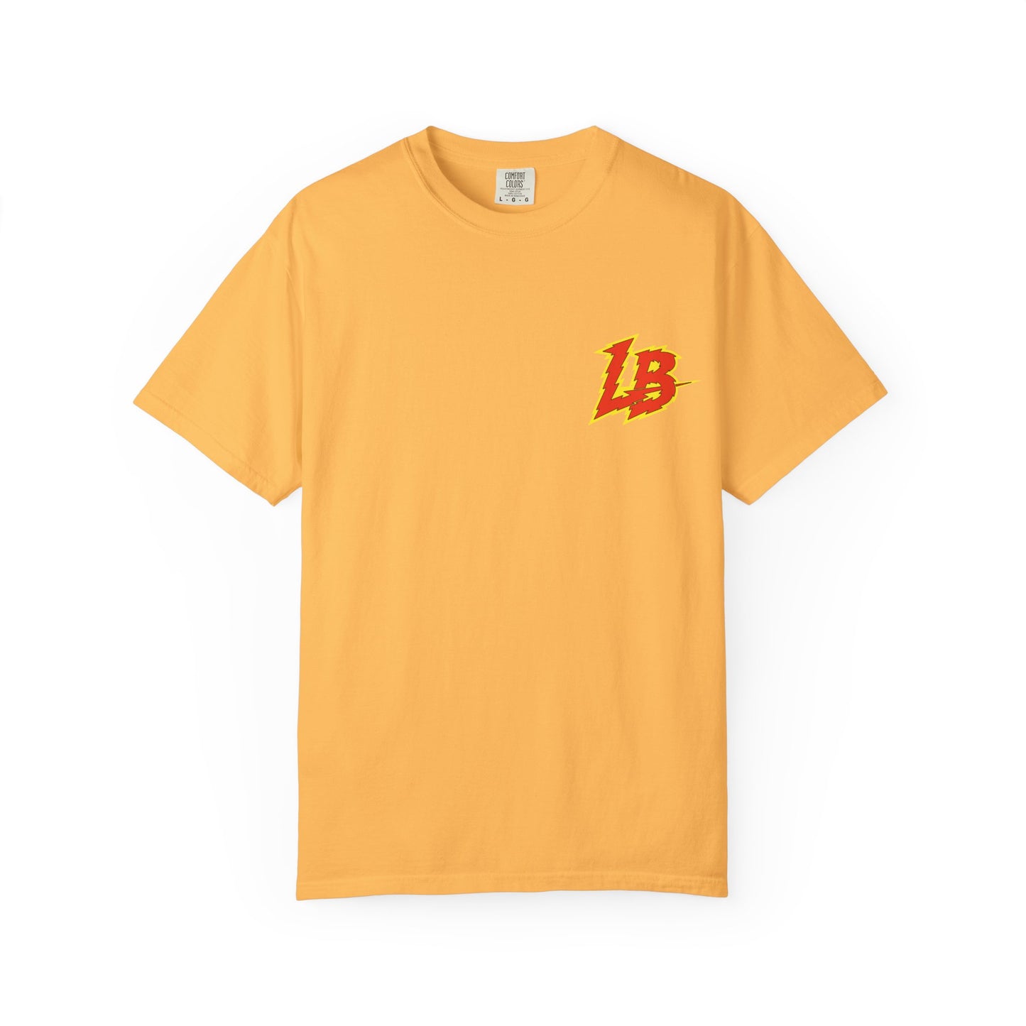 Graphic T-Shirt — 'World Famous' Retro Sign Back Print with LB Chest Logo "UTILITY"