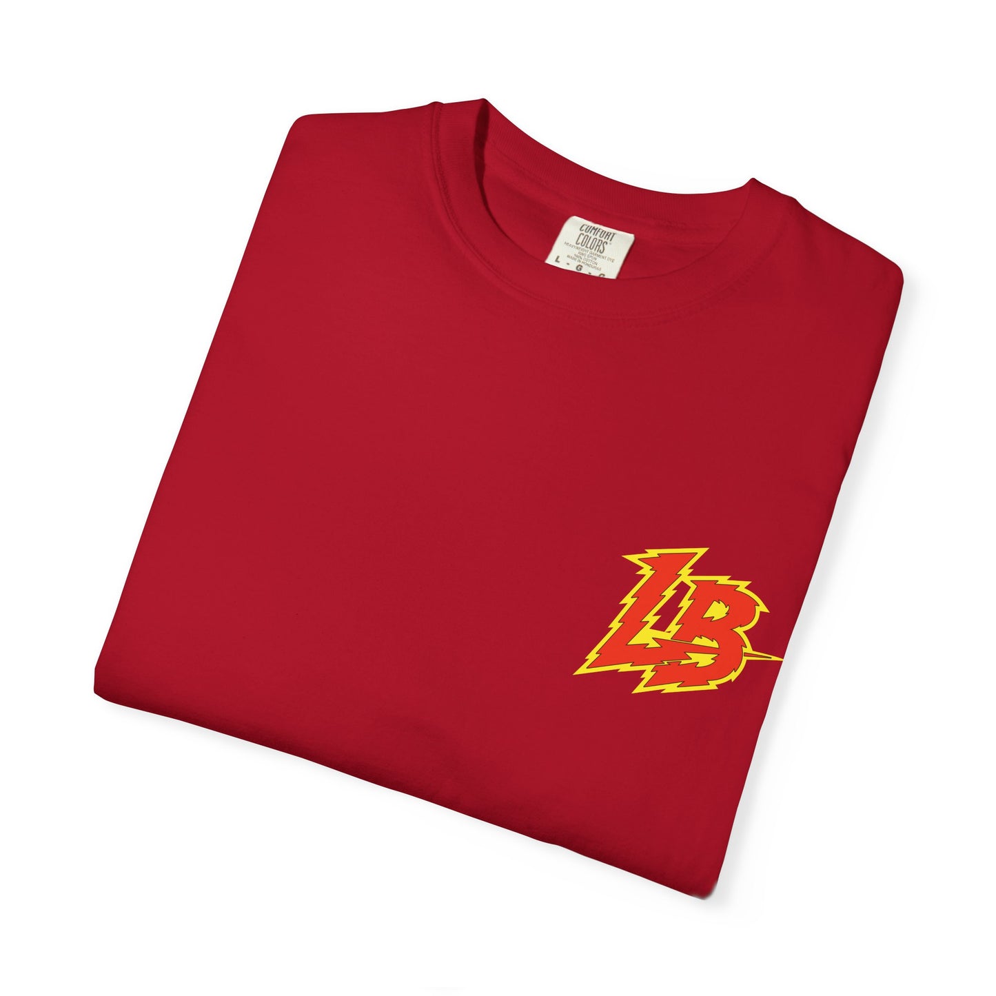 Graphic T-Shirt — 'World Famous' Retro Sign Back Print with LB Chest Logo "UTILITY"