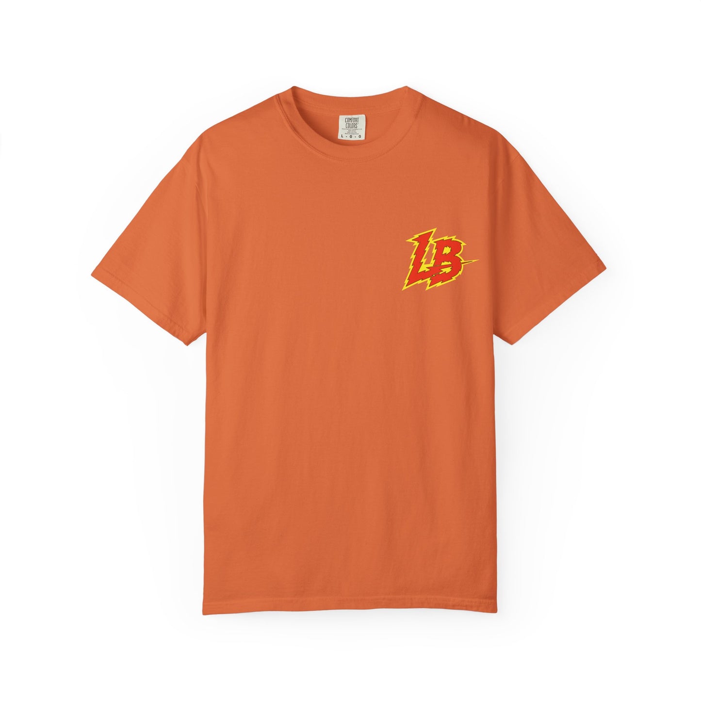 Graphic T-Shirt — 'World Famous' Retro Sign Back Print with LB Chest Logo "UTILITY"