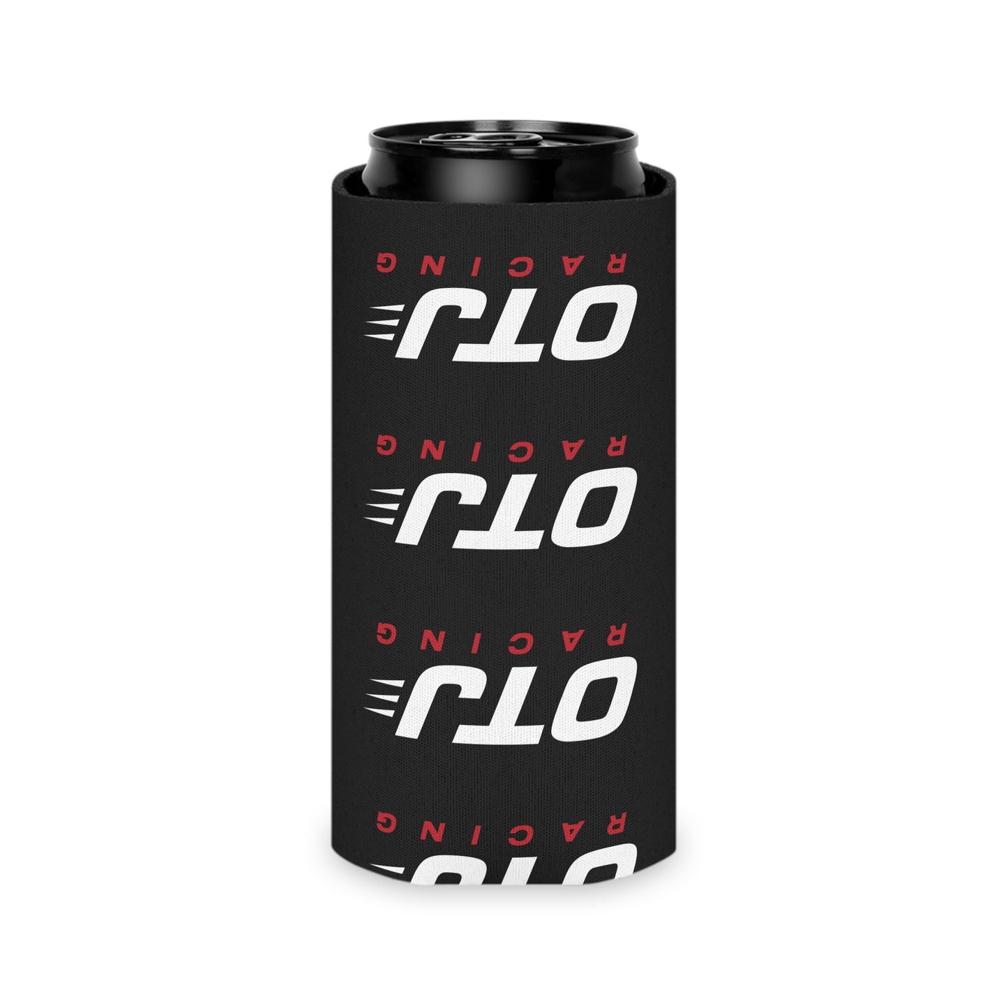 Can Cooler — OTJ Racing Logo Neoprene Beer Koozie