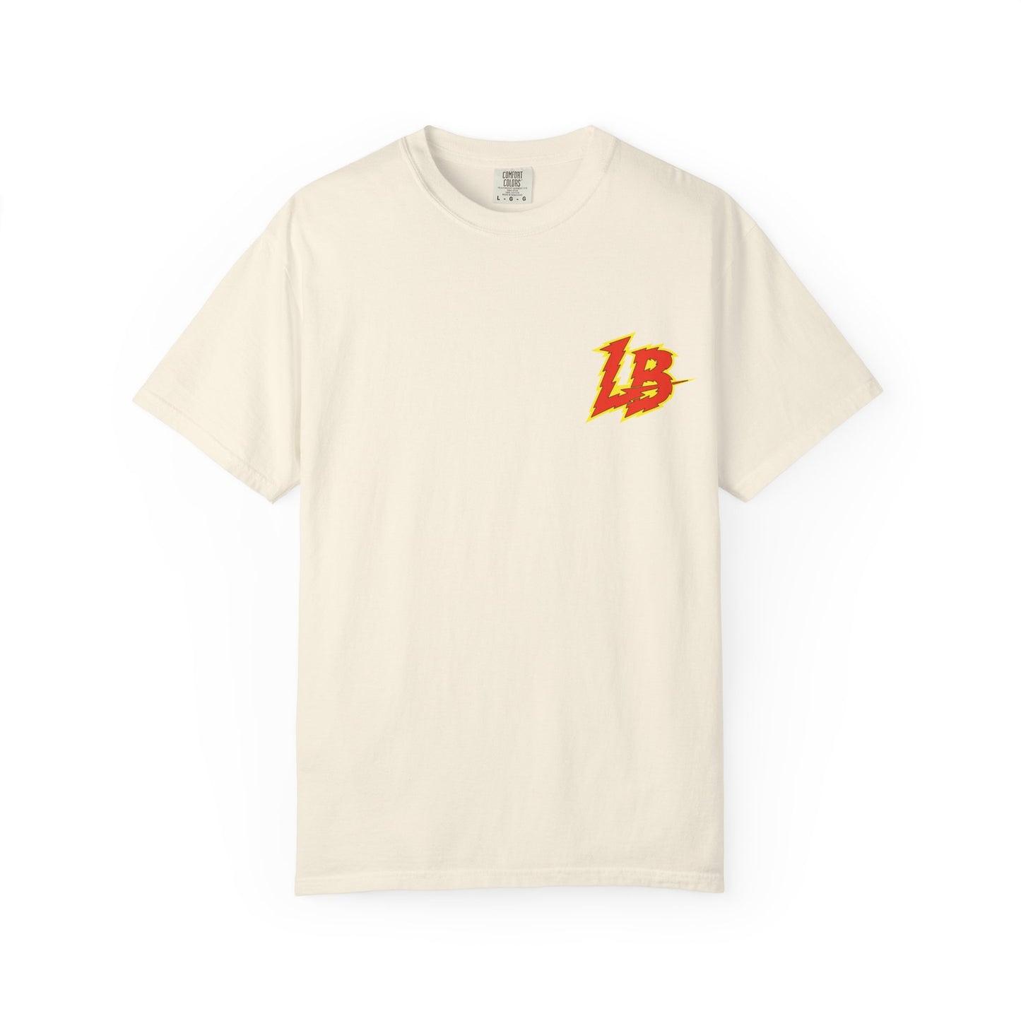 Graphic T-Shirt — 'World Famous' Retro Sign Back Print with LB Chest Logo "UTILITY"