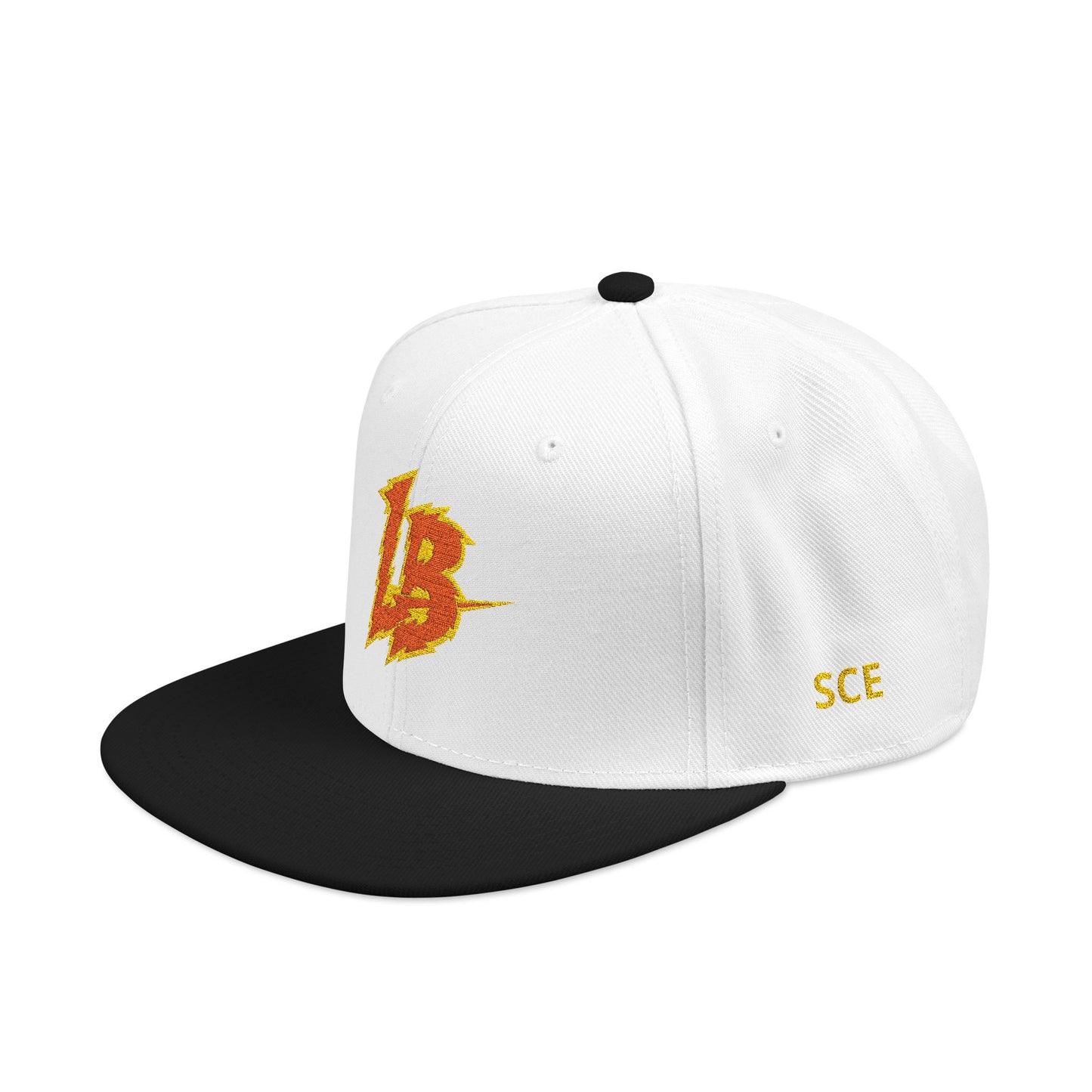 Embroidered 'LB' Snapback Hat