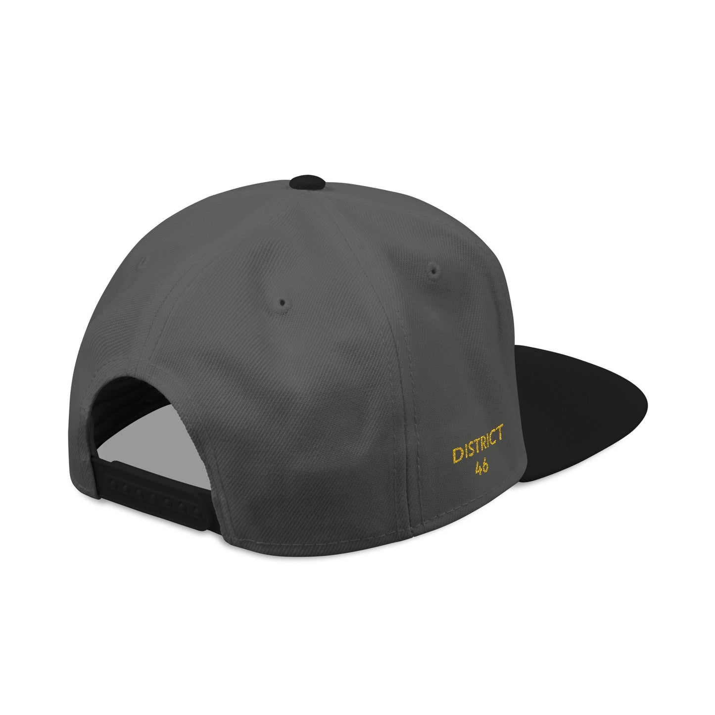 Embroidered 'LB' Snapback Hat