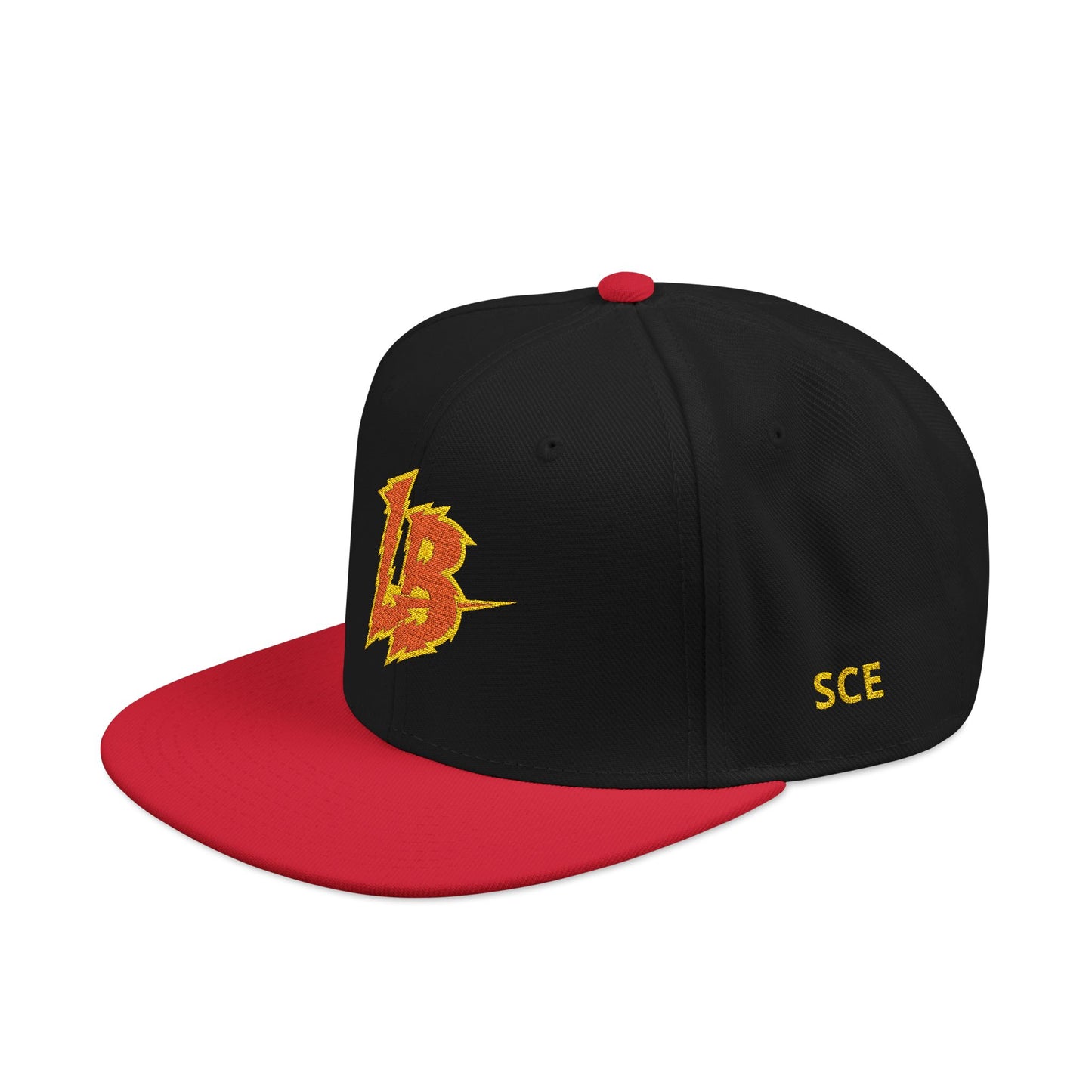 Embroidered 'LB' Snapback Hat