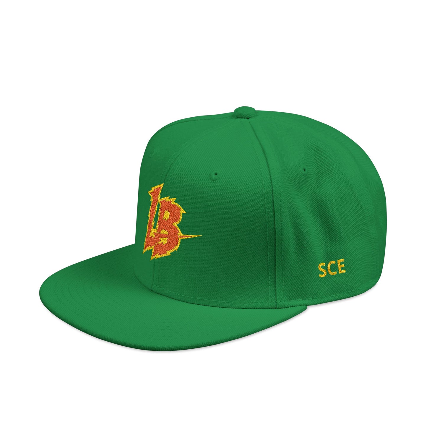 Embroidered 'LB' Snapback Hat