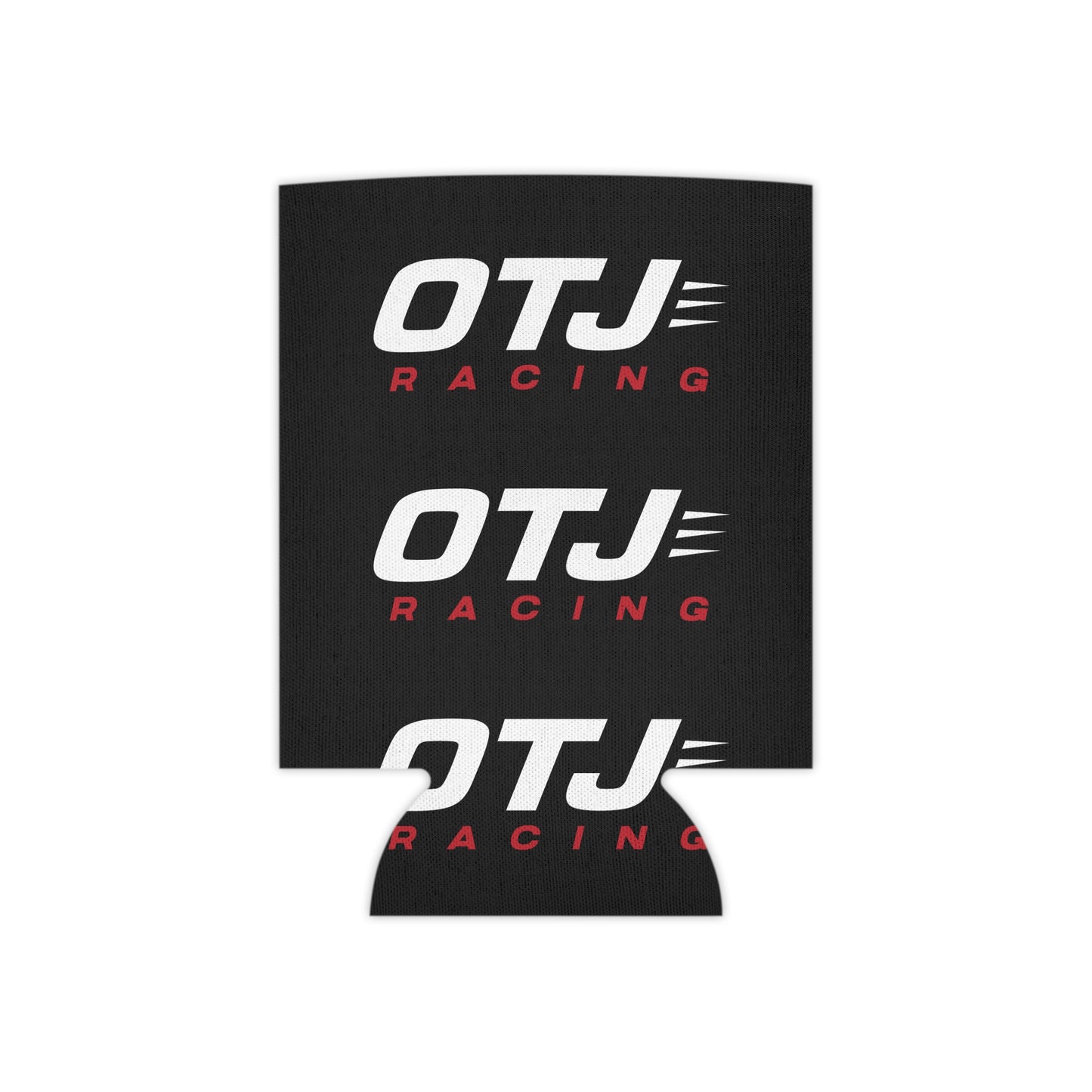 Can Cooler — OTJ Racing Logo Neoprene Beer Koozie
