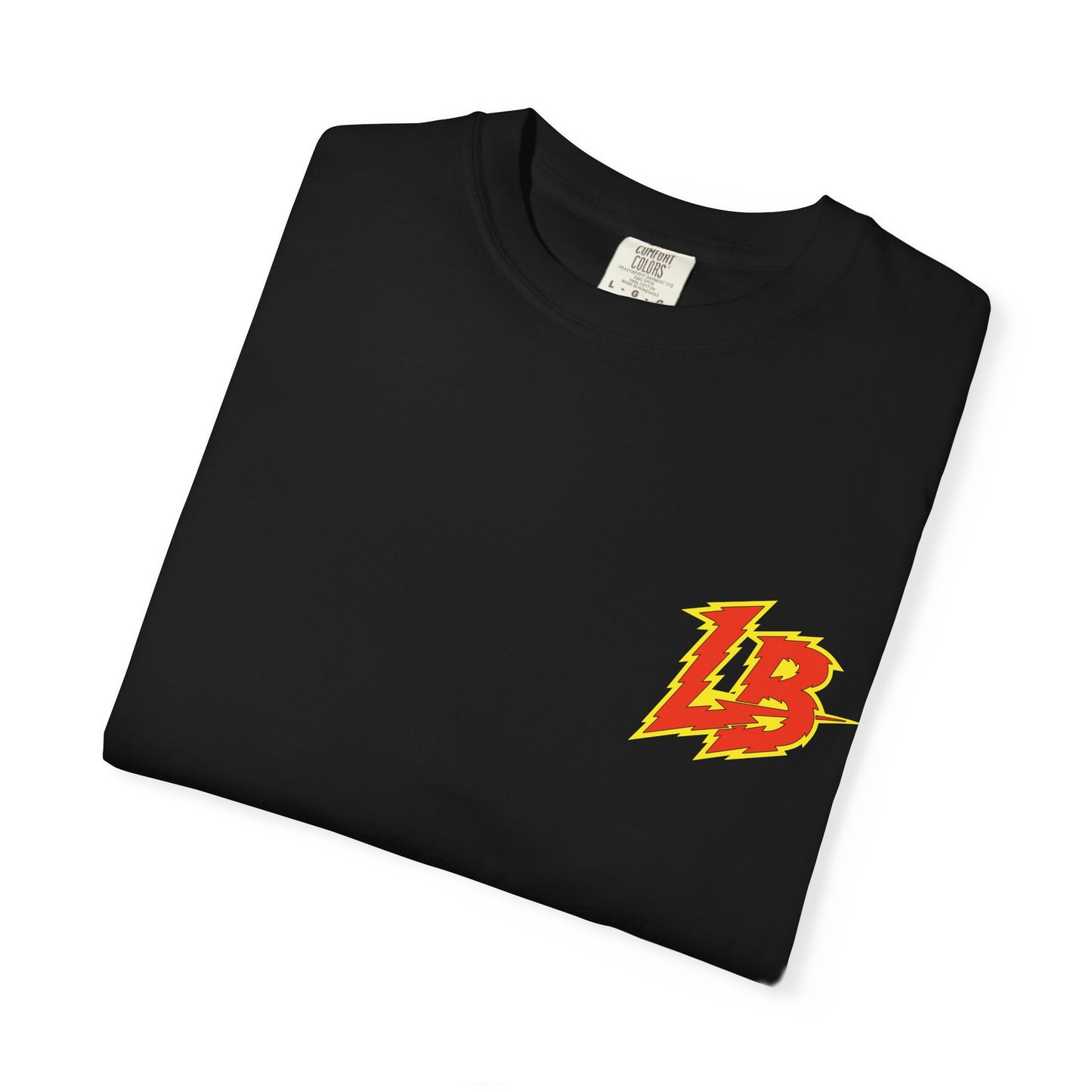 Graphic T-Shirt — 'World Famous' Retro Sign Back Print with LB Chest Logo "UTILITY"