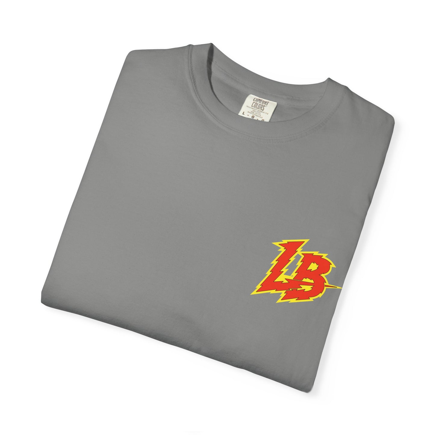 Graphic T-Shirt — 'World Famous' Retro Sign Back Print with LB Chest Logo "UTILITY"