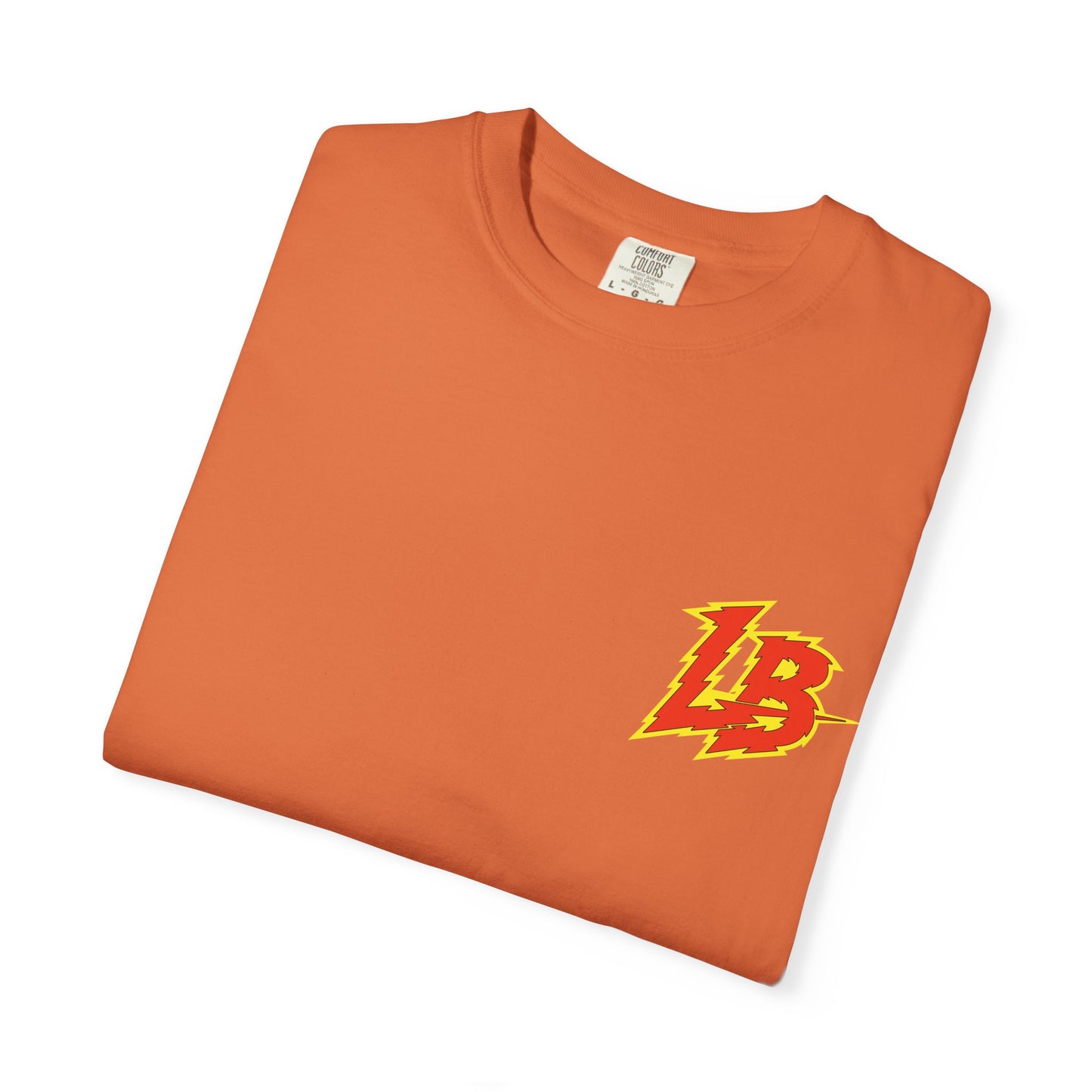 Graphic T-Shirt — 'World Famous' Retro Sign Back Print with LB Chest Logo "UTILITY"