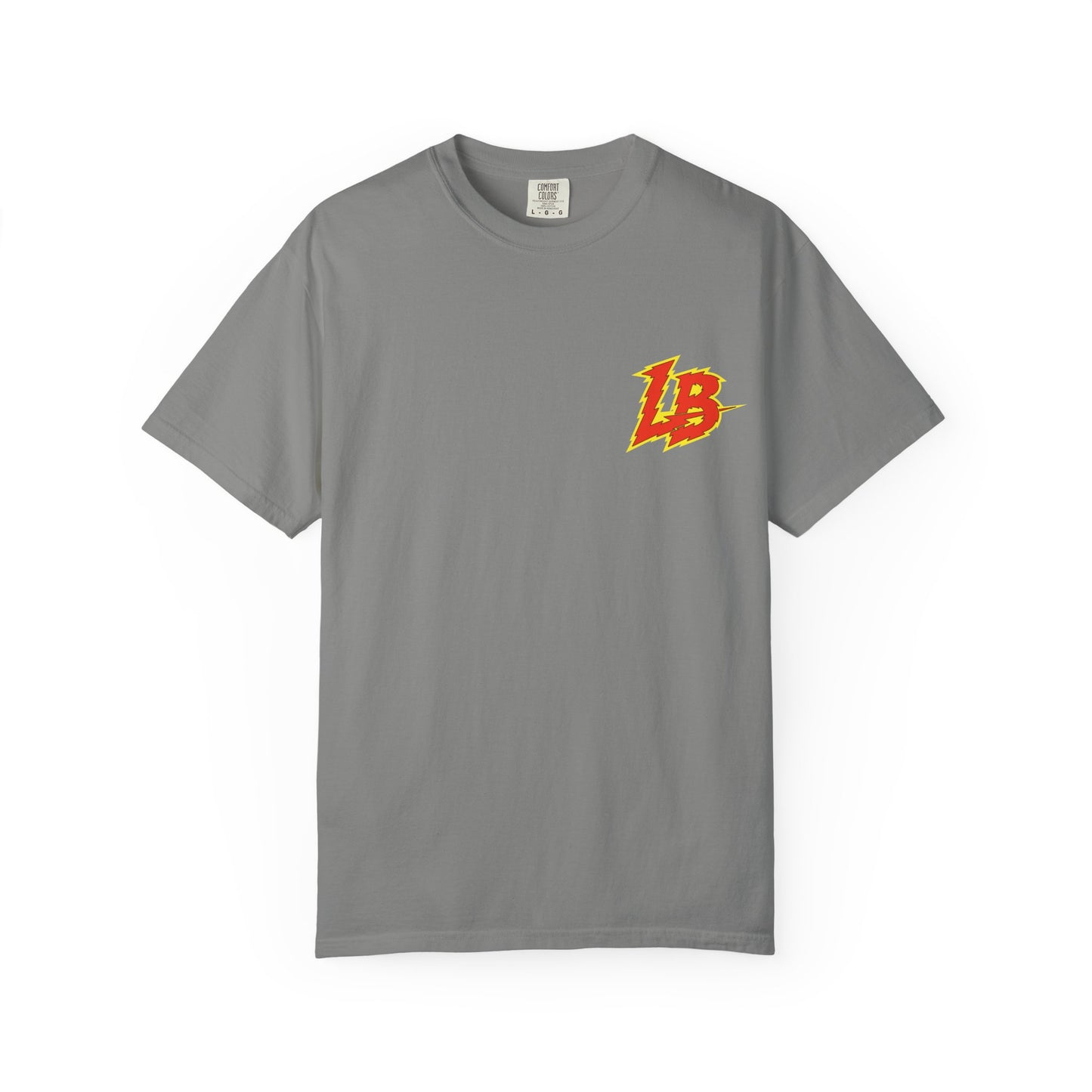 Graphic T-Shirt — 'World Famous' Retro Sign Back Print with LB Chest Logo "UTILITY"