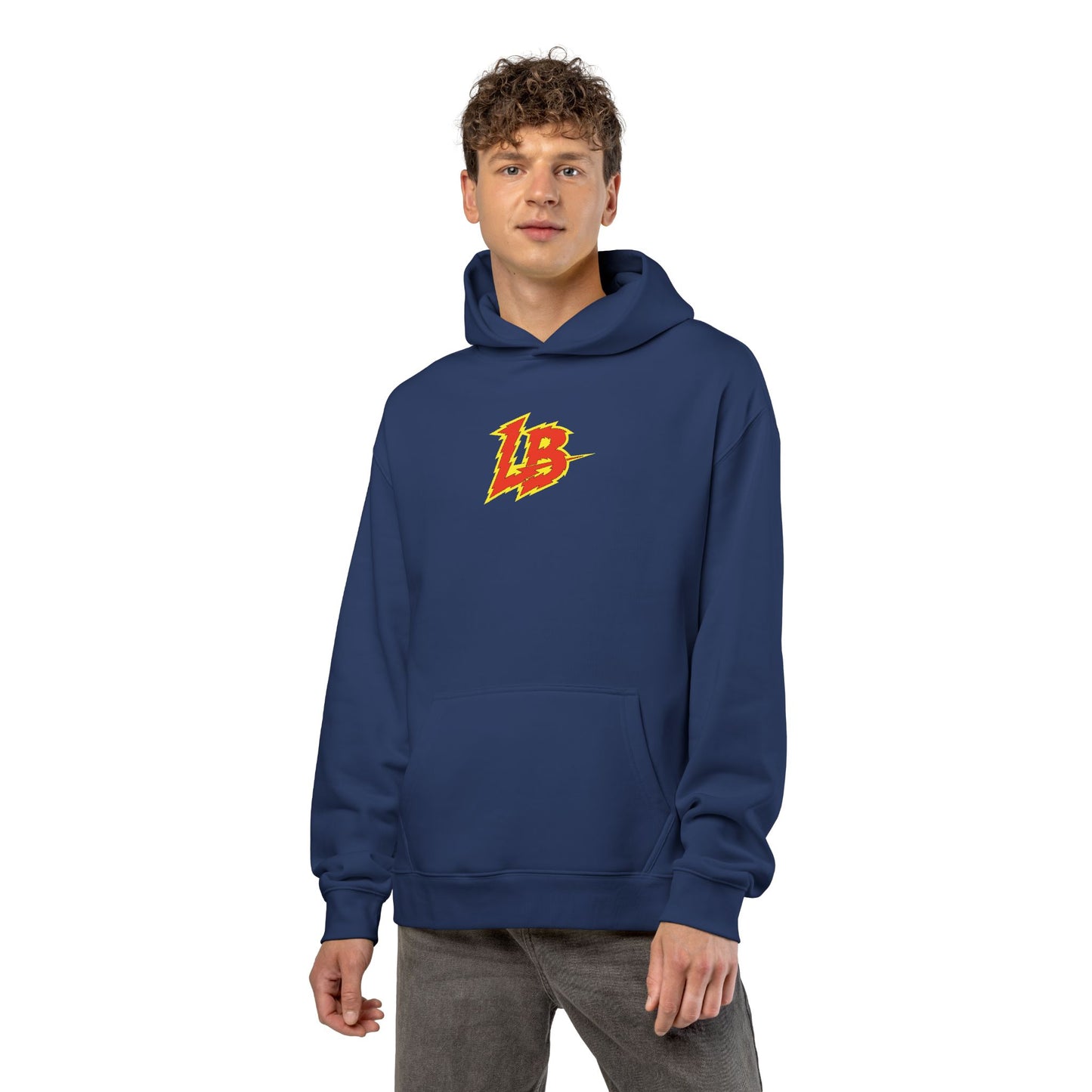 World Famous Graphic Hoodie — Retro VIP Cartoon Back Print