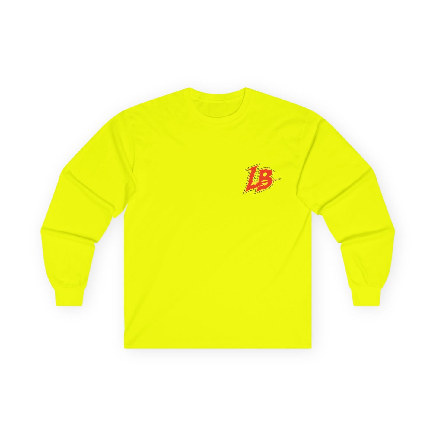 Long Sleeve Tee - 'V.I.P. World Famous' Retro Mascot Pocket Graphic