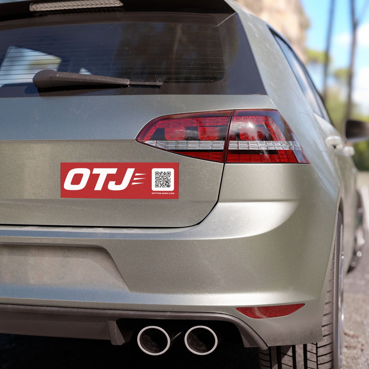 OTJ Racing Car Magnet – INSTAGRAM QR CODE