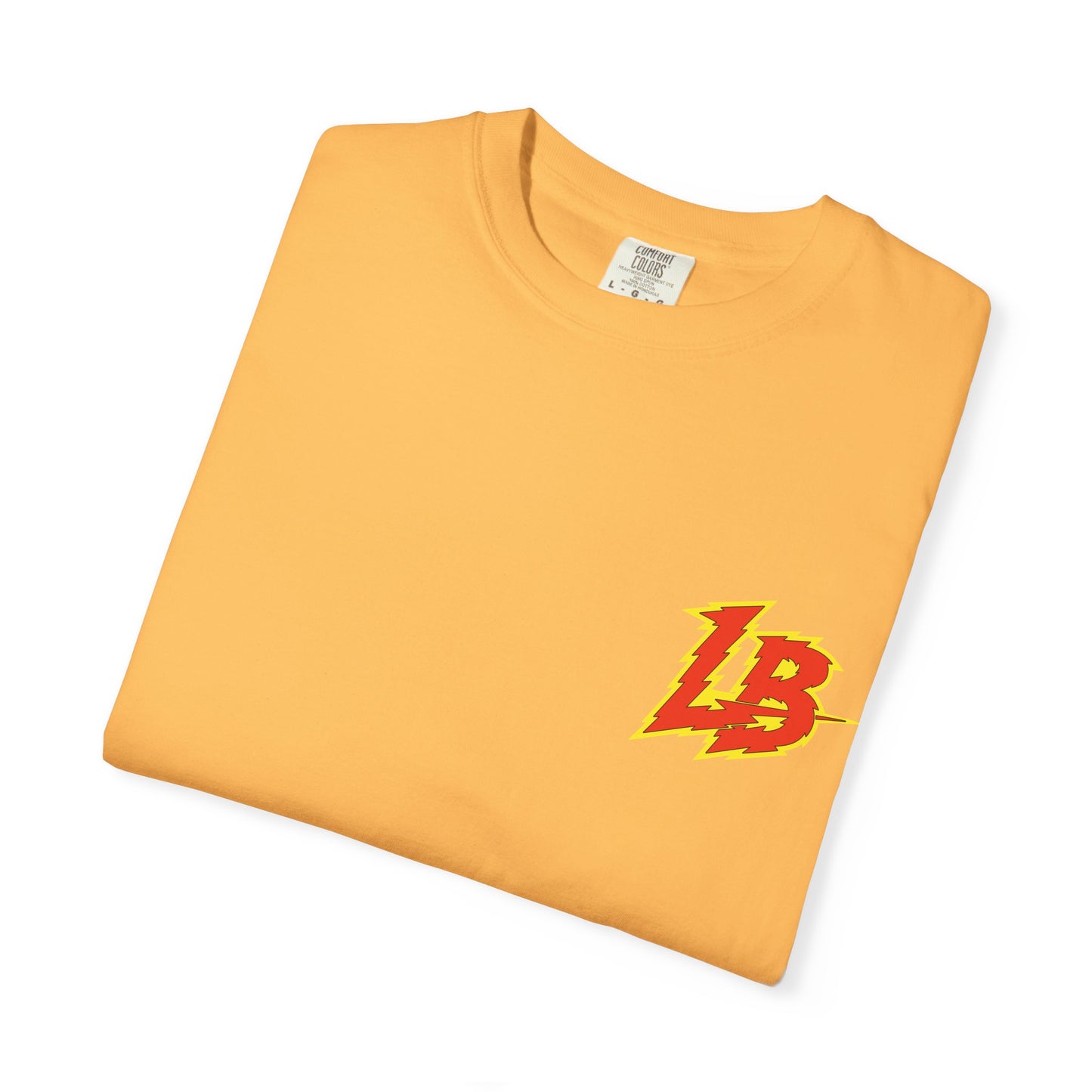 Graphic T-Shirt — 'World Famous' Retro Sign Back Print with LB Chest Logo "UTILITY"