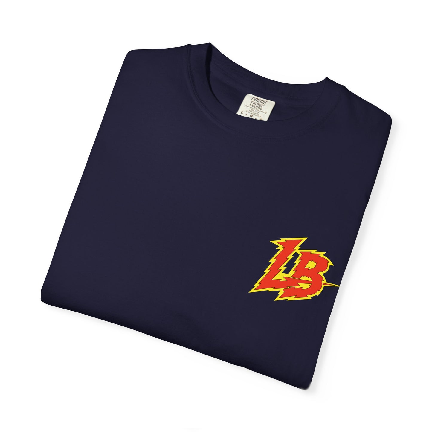 Graphic T-Shirt — 'World Famous' Retro Sign Back Print with LB Chest Logo "UTILITY"