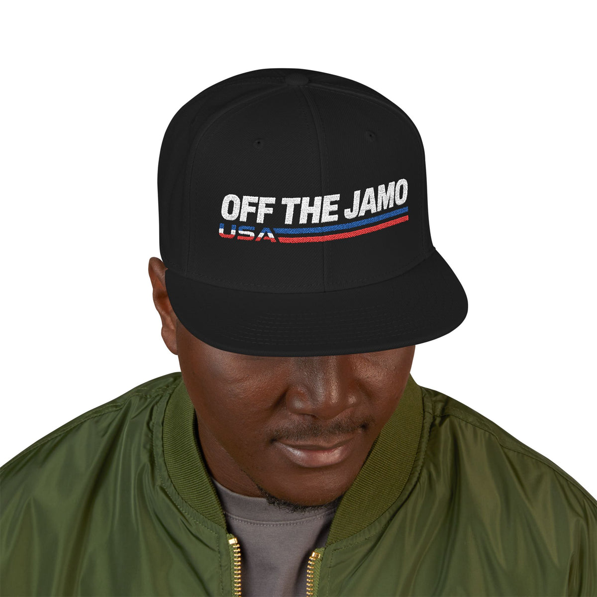 OTJ USA Embroidered Snapback